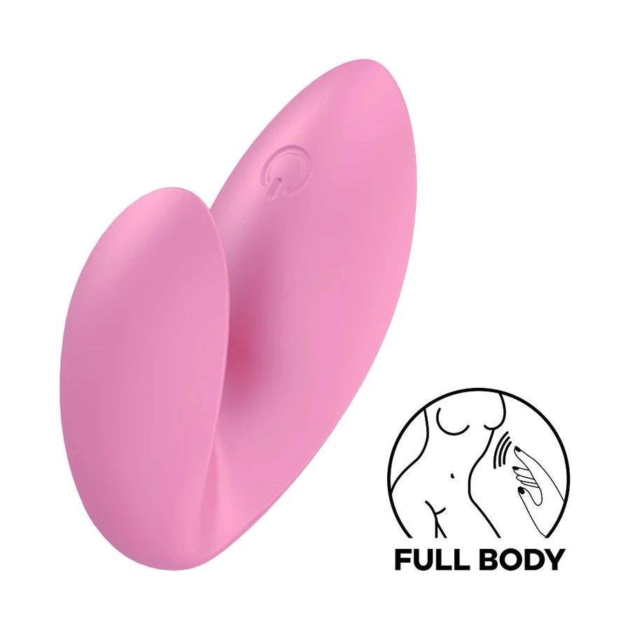 SATISFYER - VIBRATORE DA DITA LOVE RIOT ROSA